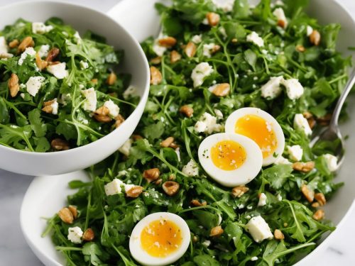 Egg & Parsley Salad with Watercress Dressing