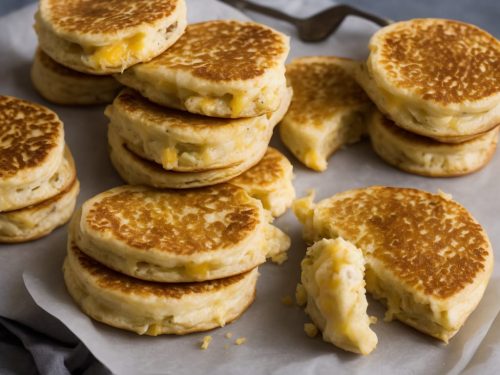 Eggy Cheese Crumpets