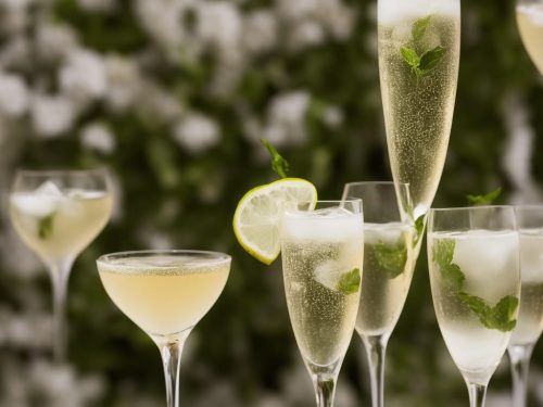 Elderflower & Champagne Cocktail