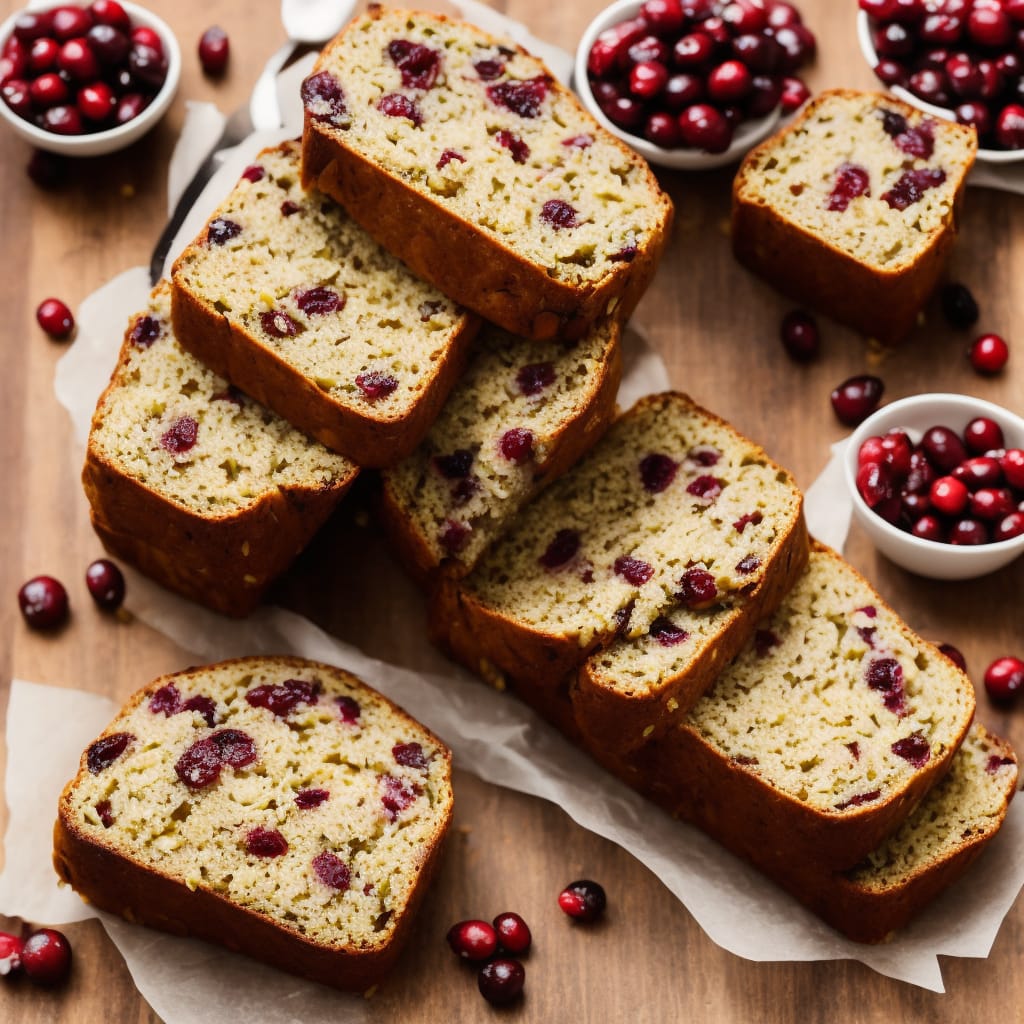 Fennel & Chestnut Loaf with Cranberry Relish