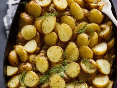 Fennel & Lemon Boulangère Potatoes