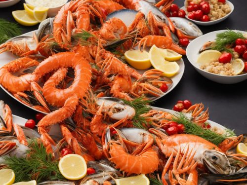Festive Seafood Sharing Platter