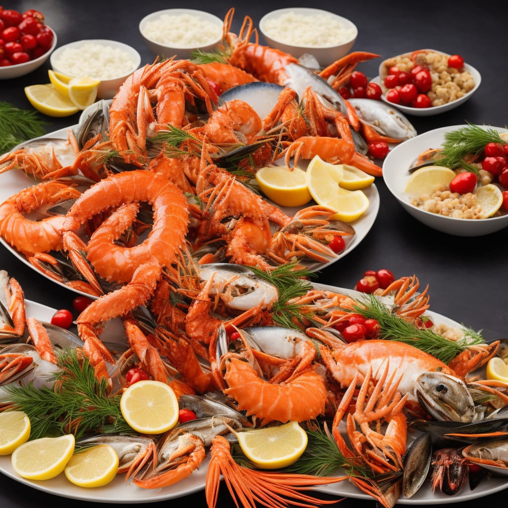 Festive Seafood Sharing Platter