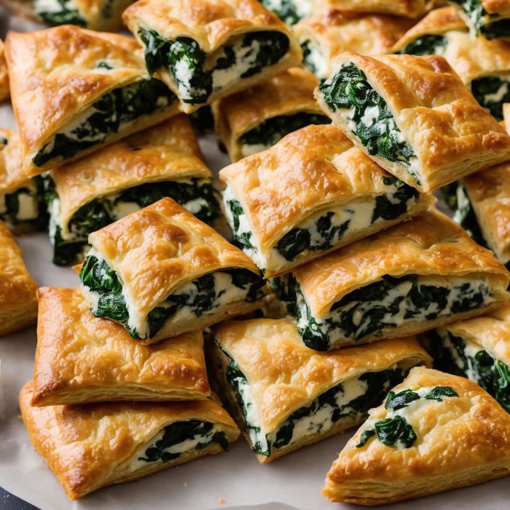 Feta, Date & Spinach Pastries