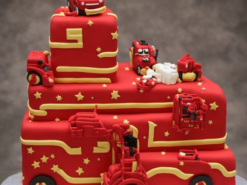 Fire Engine Cake