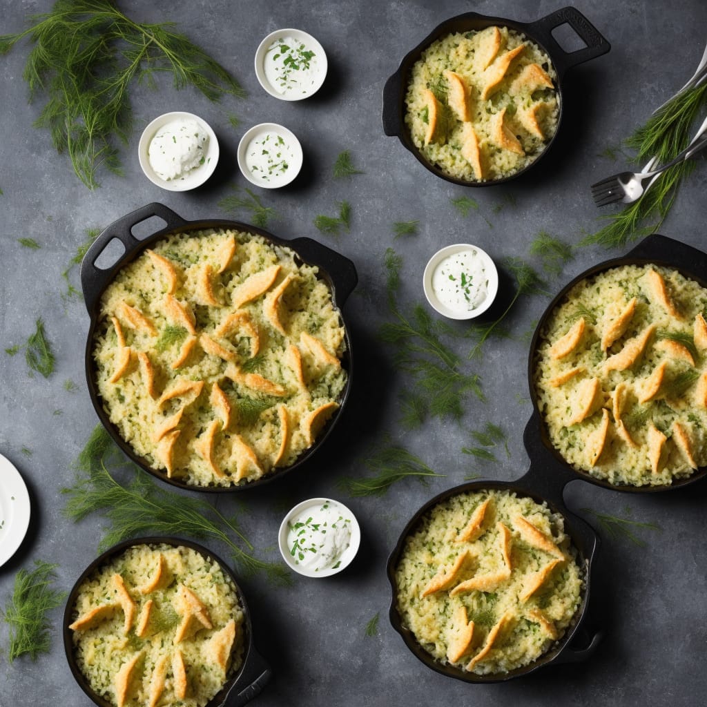 Fish Pie with Pea & Dill Mash