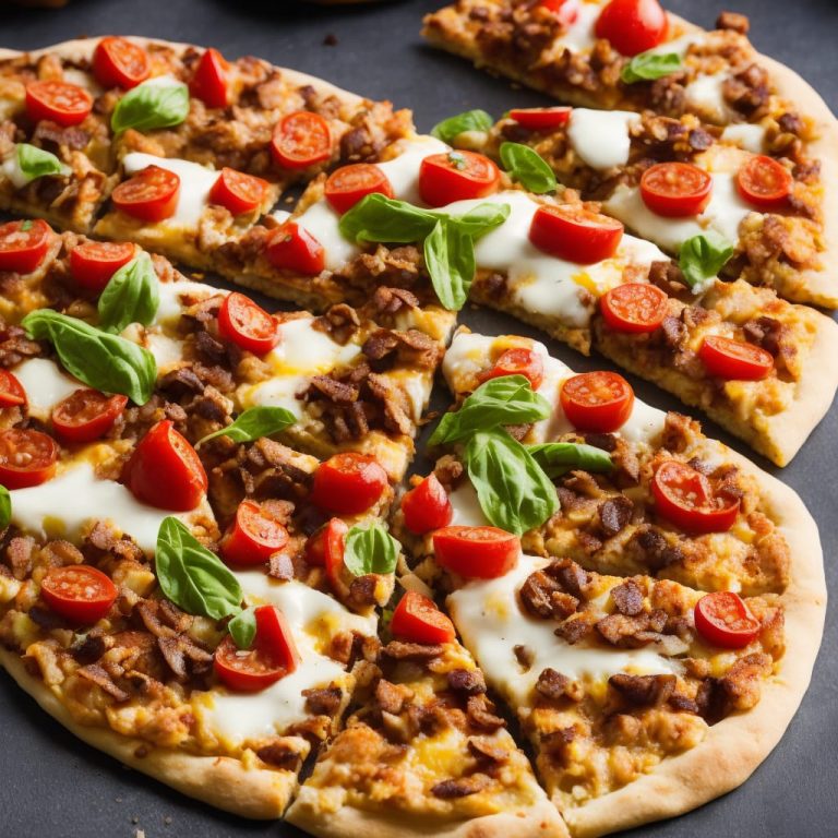 Flatbread Breakfast Pizza Recipe