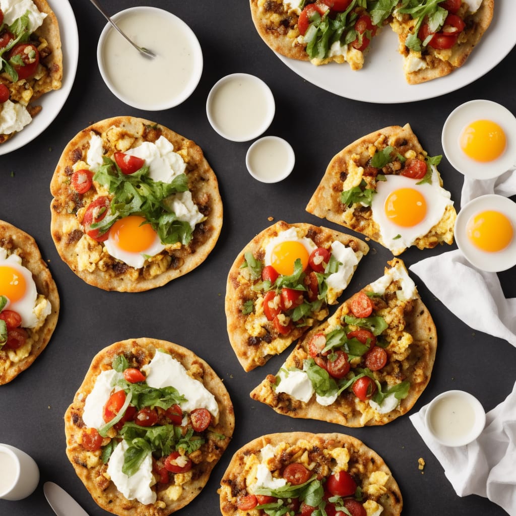 Flatbreads with Brunch-Style Eggs