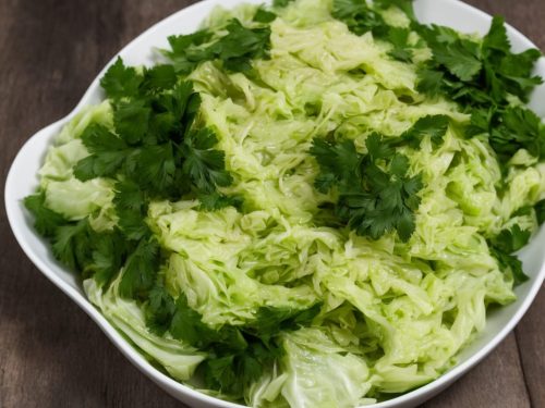 Flavoured Boiled Cabbage