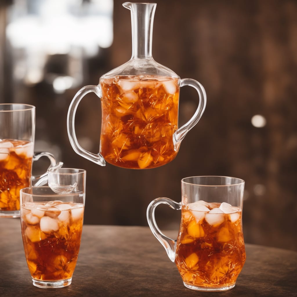Floral Gin Pitcher
