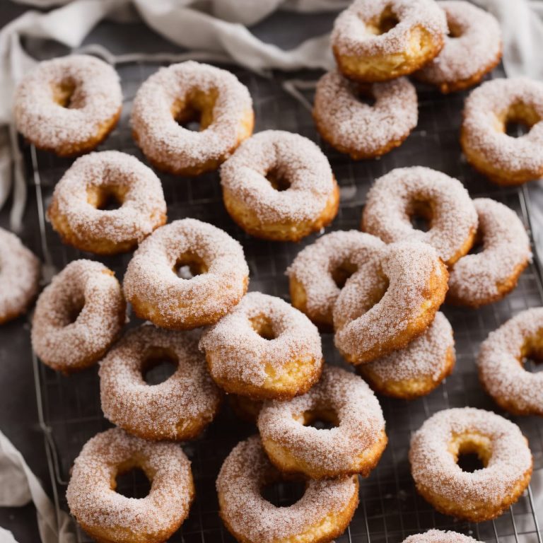 Fluffy Cake Doughnuts Recipe