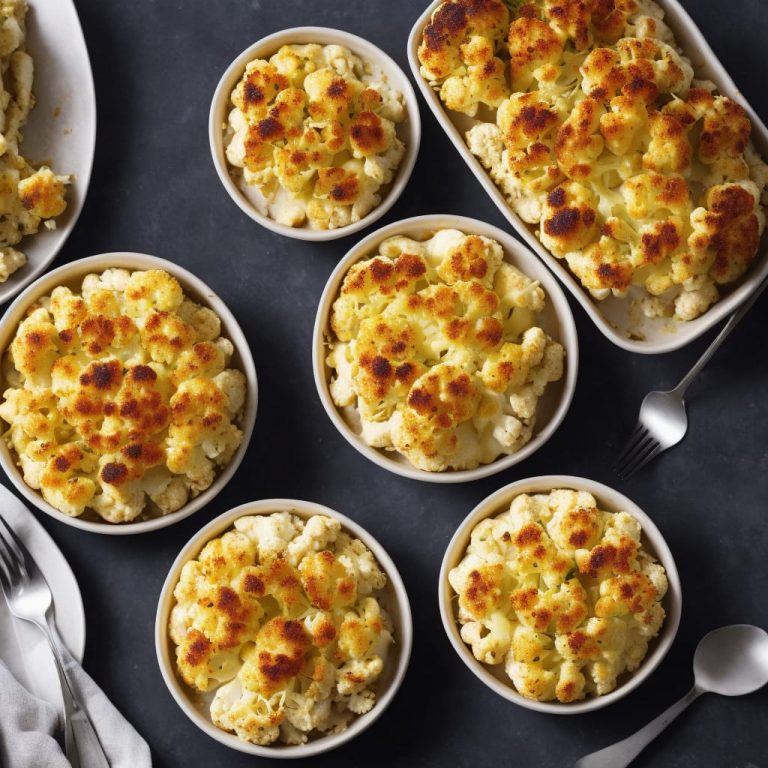 Fourcheese Cauliflower Gratin Recipe