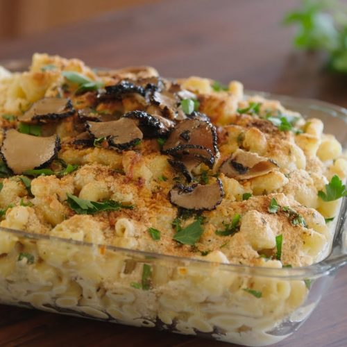 FourCheese Truffled Macaroni and Cheese Recipe