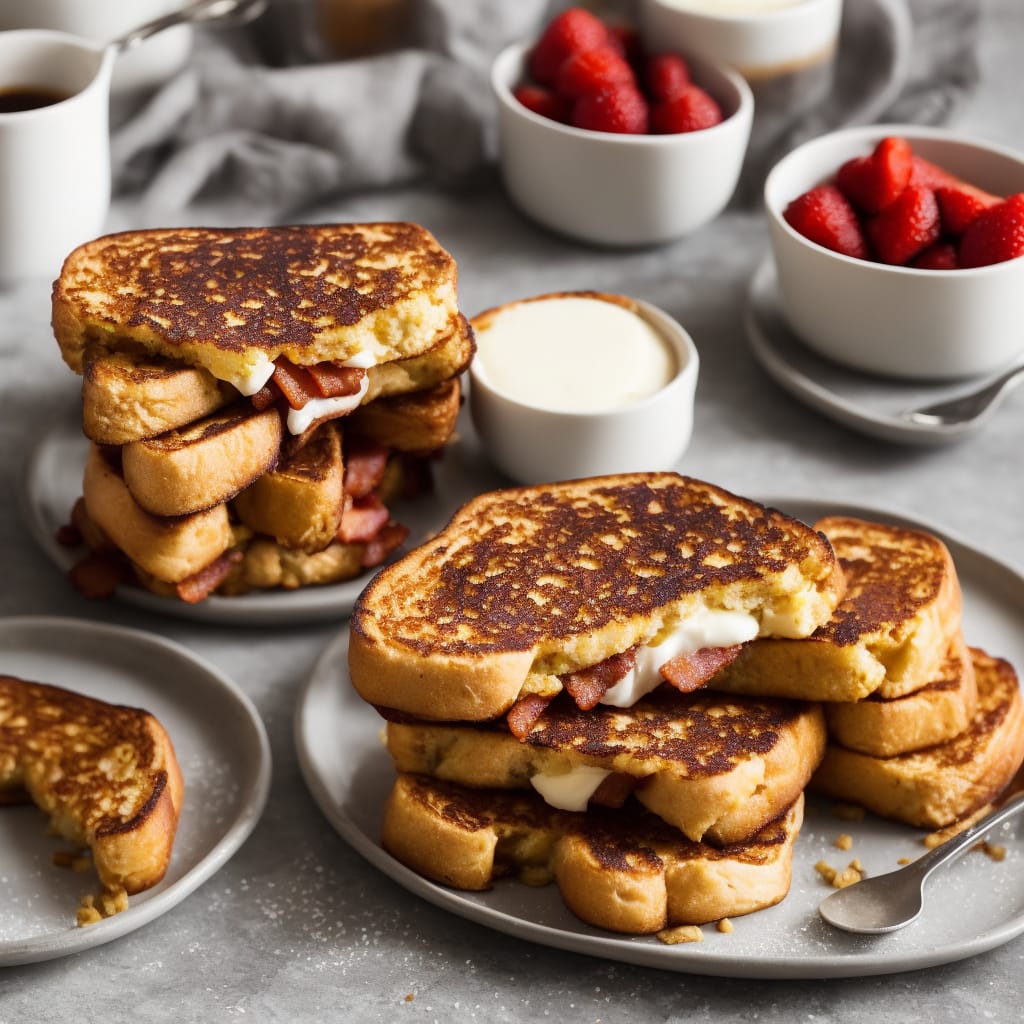 French Toast Bacon Butties