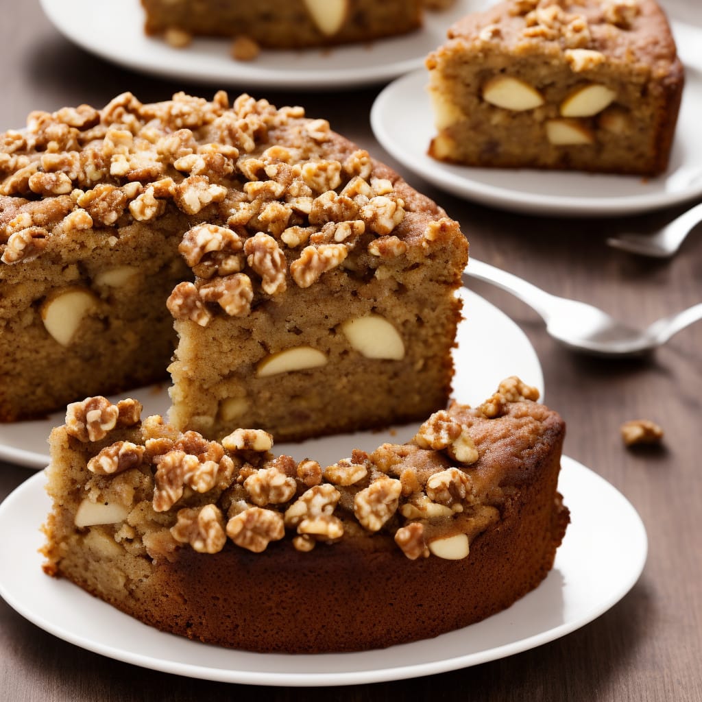 Fresh Apple Walnut Cake | Recipe | Apple walnut cake recipe, Walnut cake,  Desserts