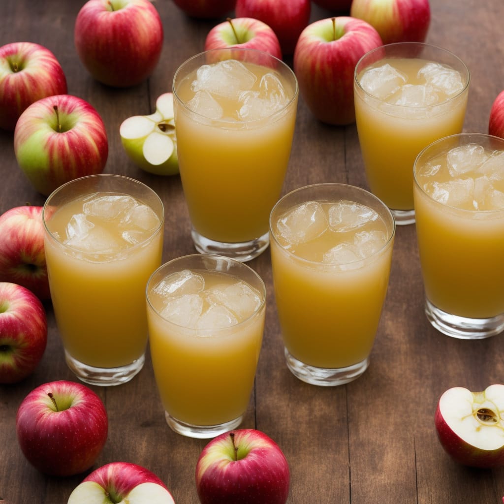 Fresh Homemade Apple Juice Recipe