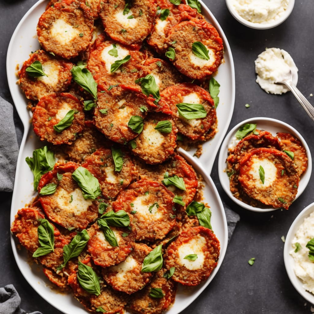 Fried Eggplant Parmesan Recipe