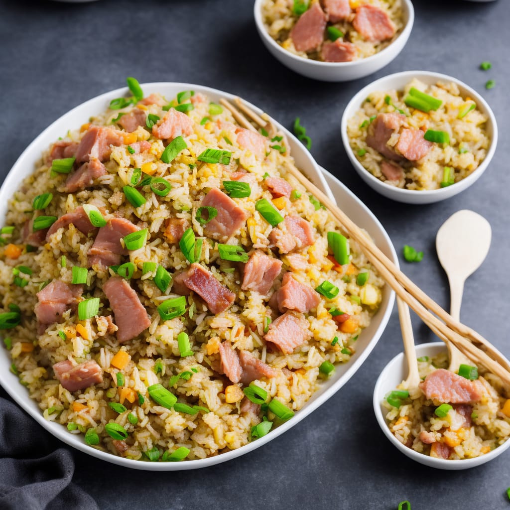 Fried Rice with Ham