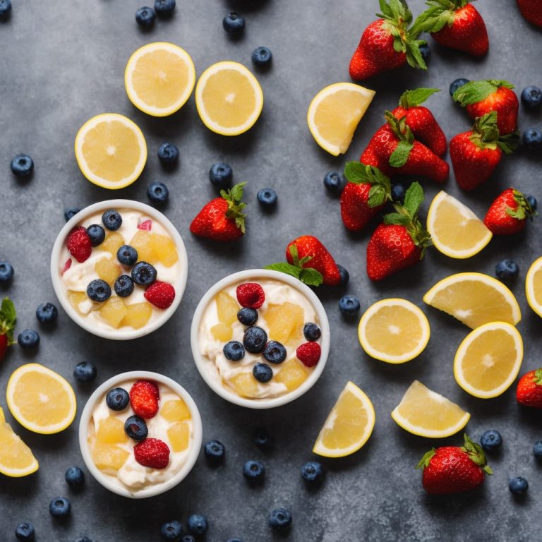 Frozen Tropical Fruit Yogurt Recipe