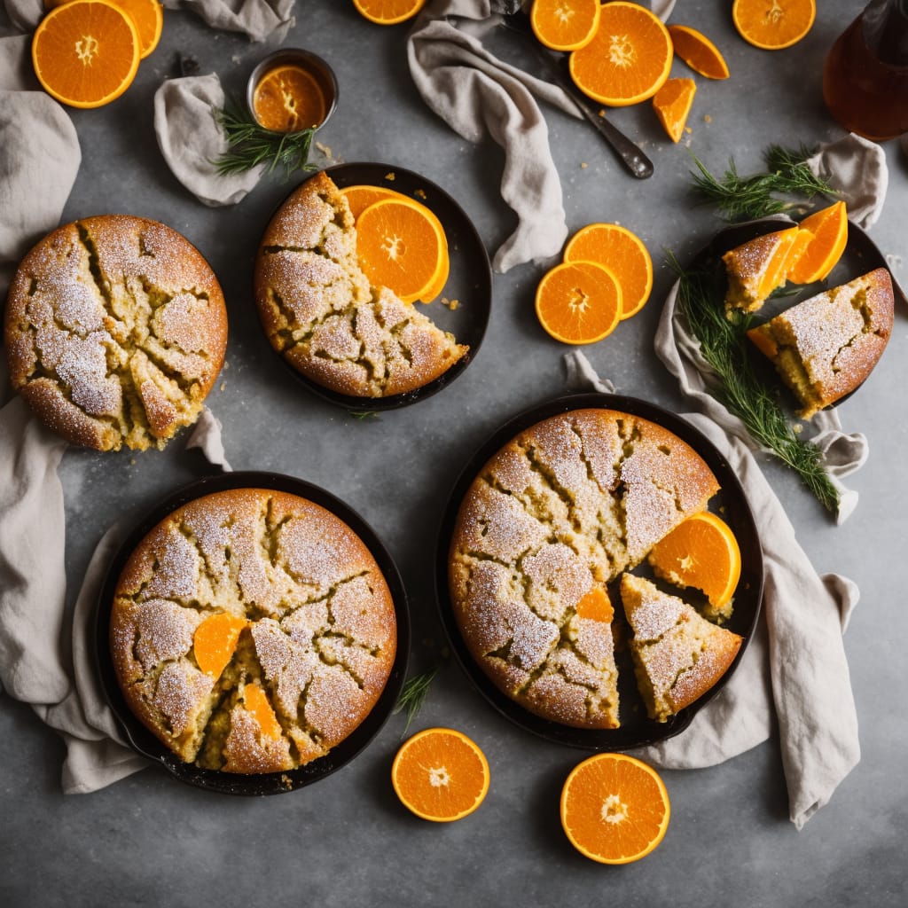 Fruit-filled Clementine Cake
