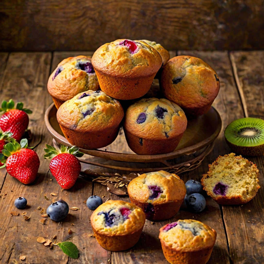 Fruitburst muffins