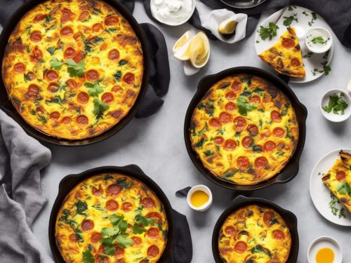 Full English Frittata with Smoky Beans