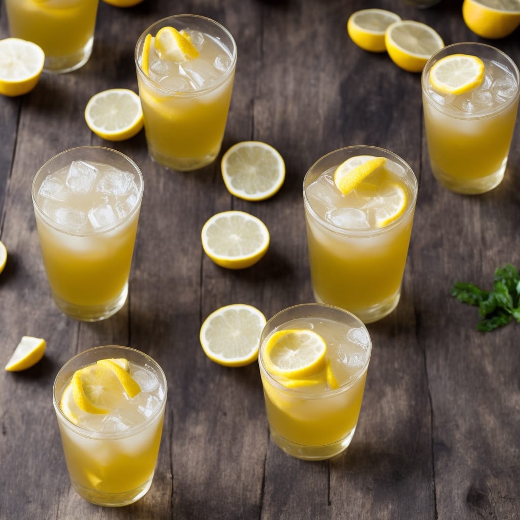 Funky Fermented Ginger Lemonade
