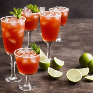 Fuzzy Navel Cocktail