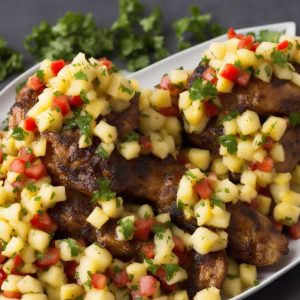 Gammon with Pineapple Salsa