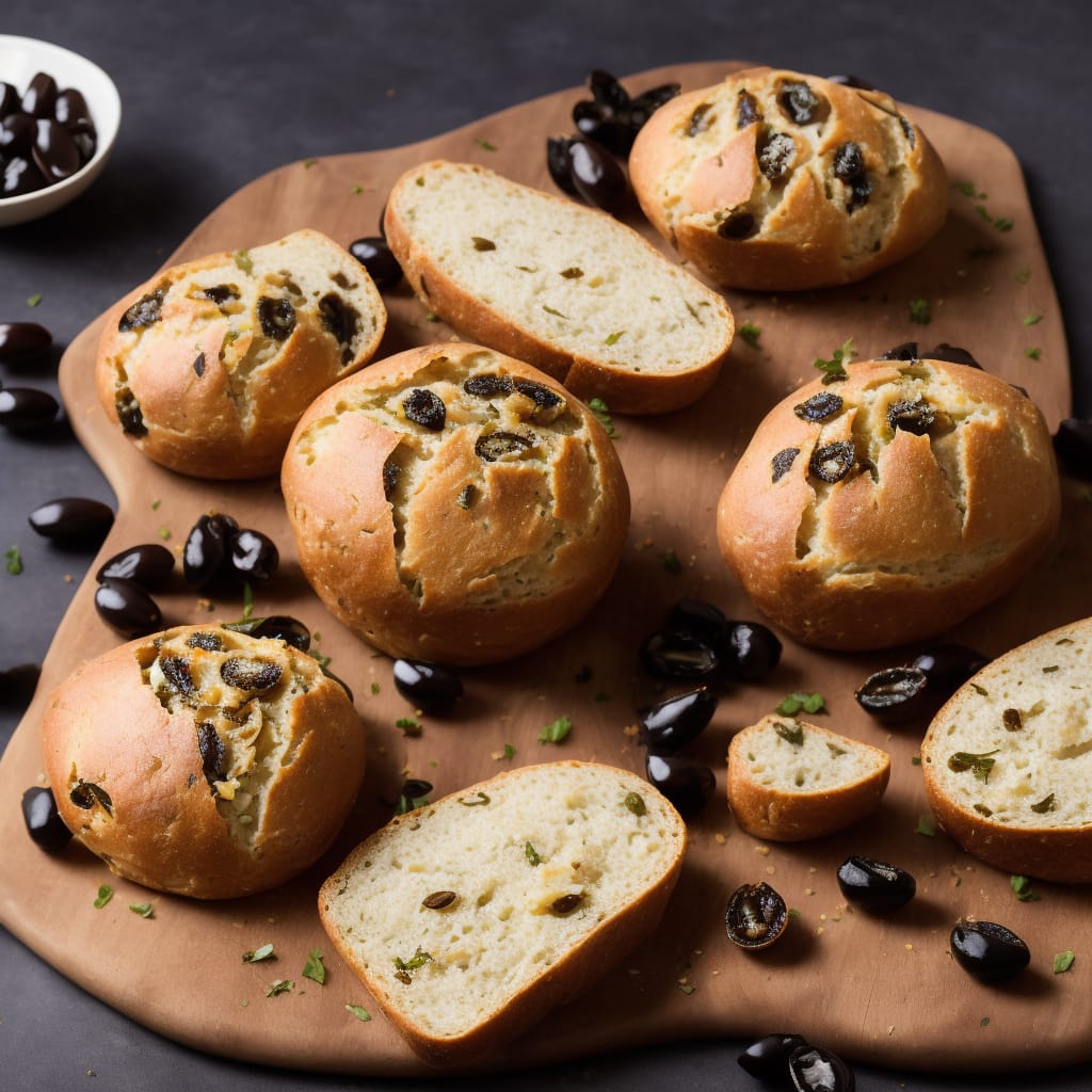 Garlic & Black Olive Sharing Bread