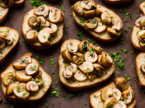 Garlic Mushrooms on Toast