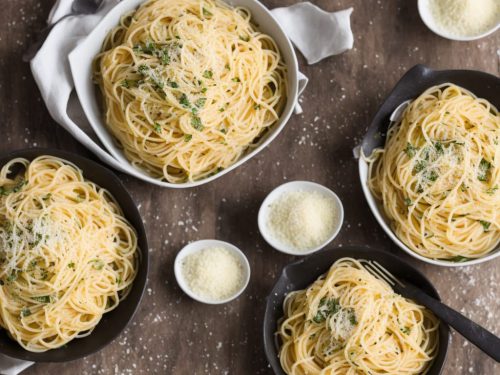 Garlic Parmesan Spaghetti Recipe