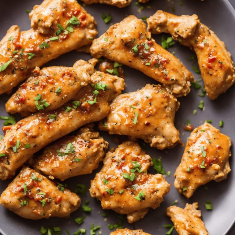 GarlicParmesan Wing Sauce Recipe