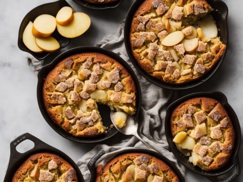 Ginger & Pear Bread & Butter Pudding