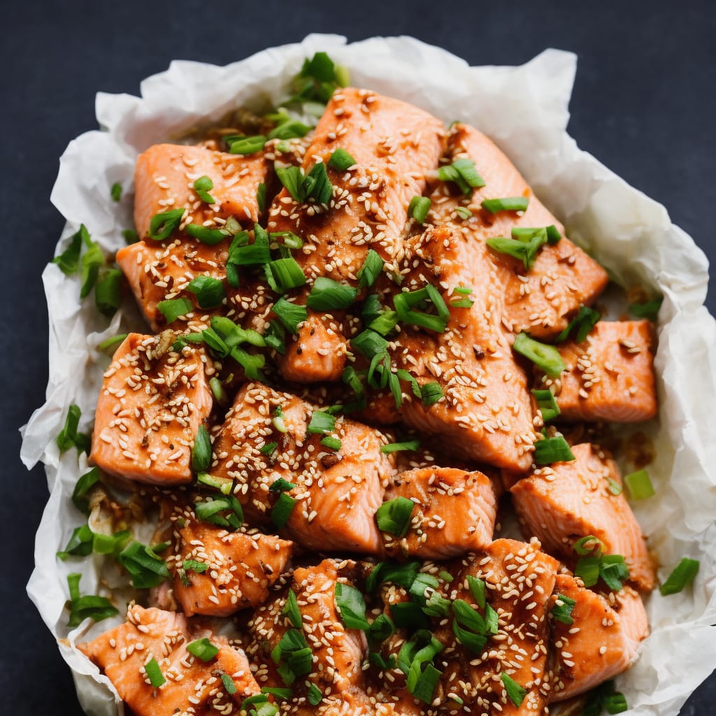 Ginger & Soy Salmon en Papillote Recipe