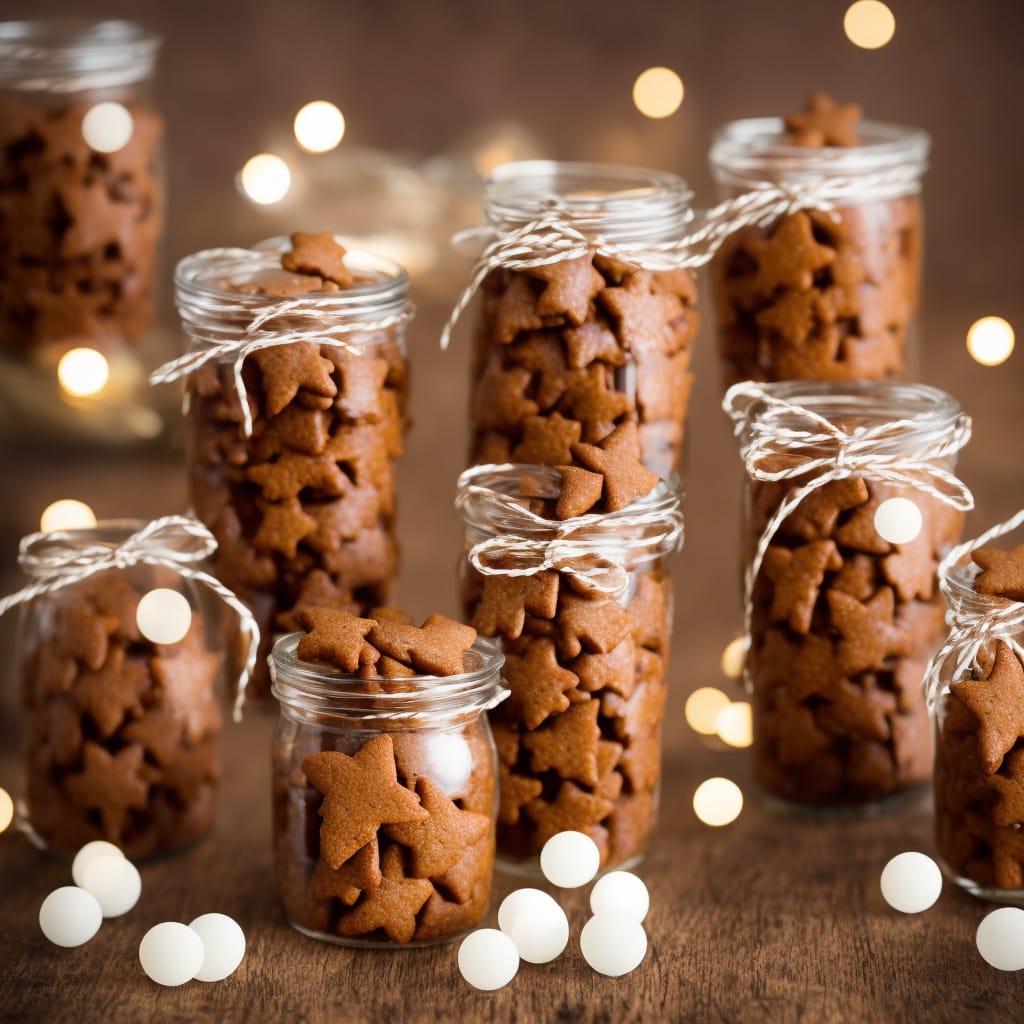 Gingerbread Gift Jars