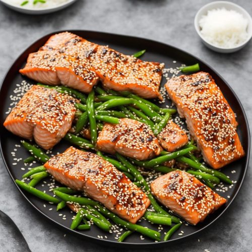 Glazed Sesame Salmon Recipe | Recipes.net