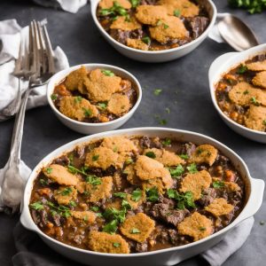 Gluten-Free Beef Cobbler