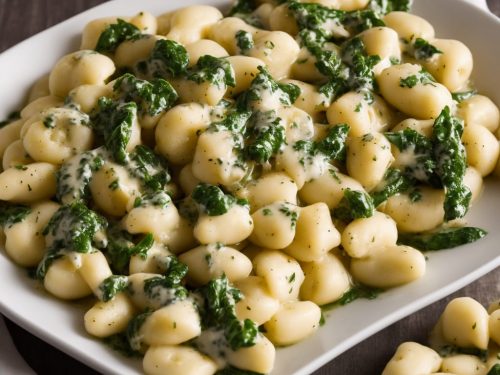 Gnocchi with Herb Sauce