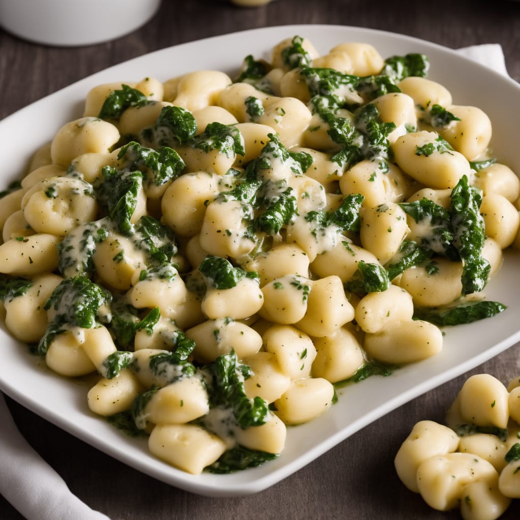 Gnocchi with Herb Sauce