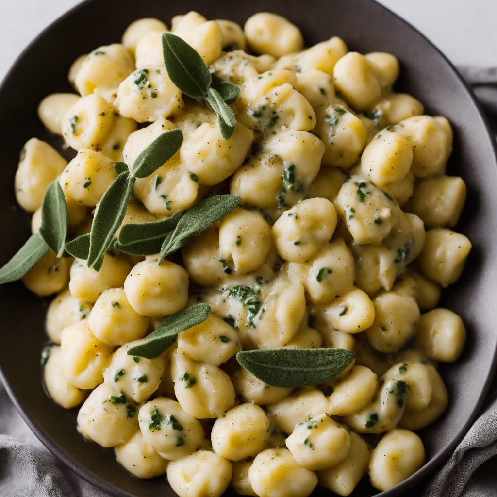 Gnocchi with Sage-Butter Sauce Recipe | Recipes.net