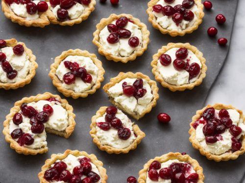 Goat's Cheese & Cranberry Tartlets