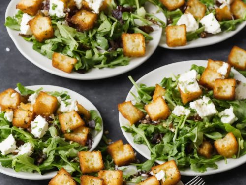 Goat's Cheese Crouton Salad