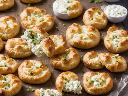 Goat's Cheese & Onion Pastries