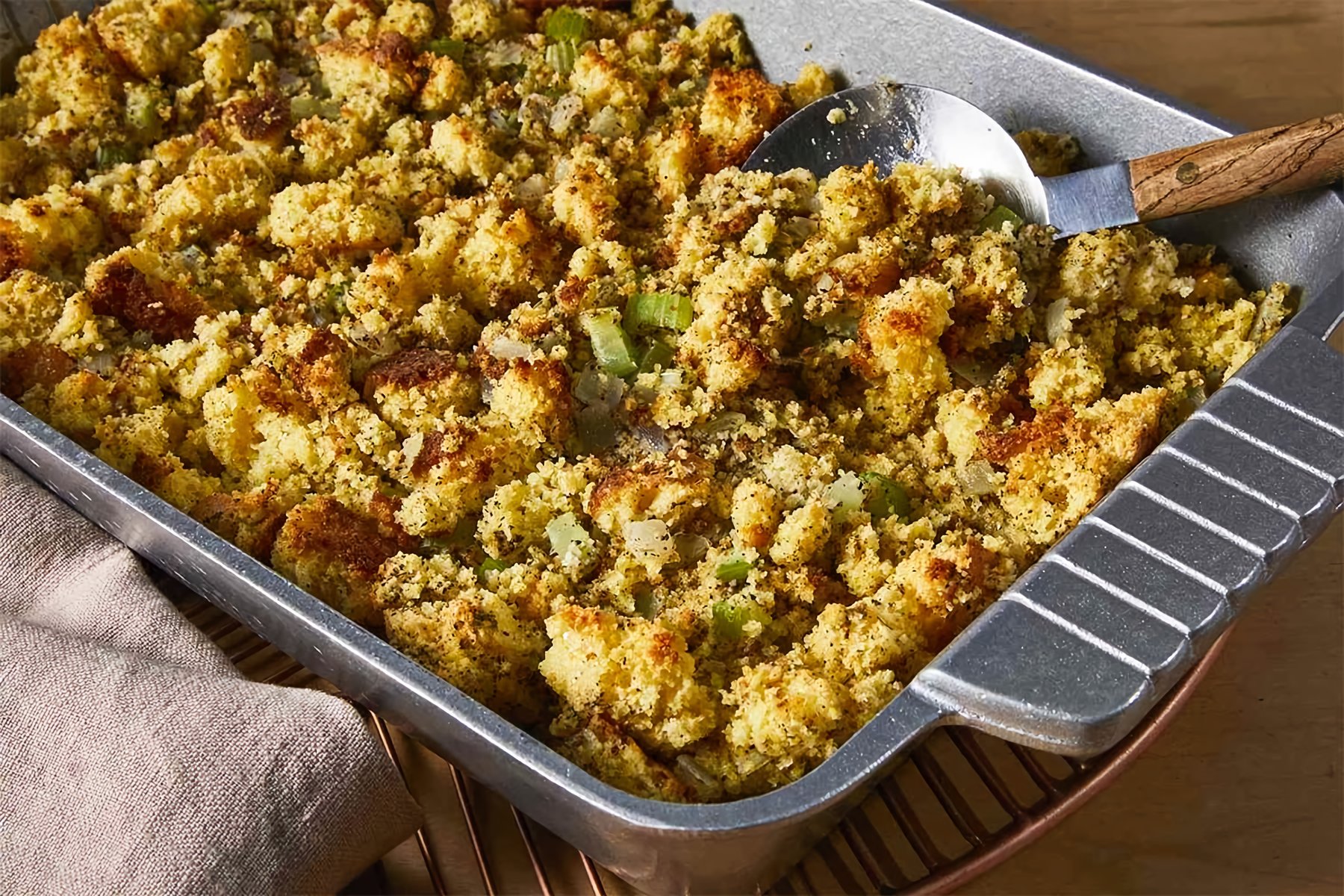 Cornbread Dressing Recipe - Dinner, then Dessert