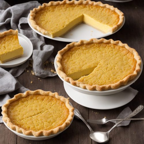 Grandma's Egg Custard Pie Recipe