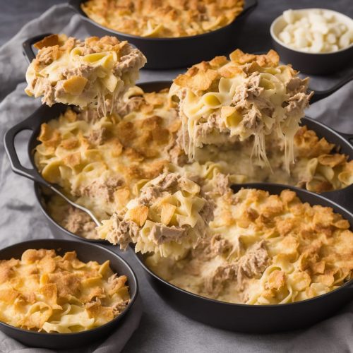 Grandma's Tuna Casserole with Potato Chips and No Noodles Recipe