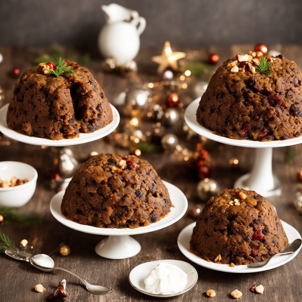 Christmas pudding cake | Mini christmas cakes, Christmas cake designs, Christmas  cake