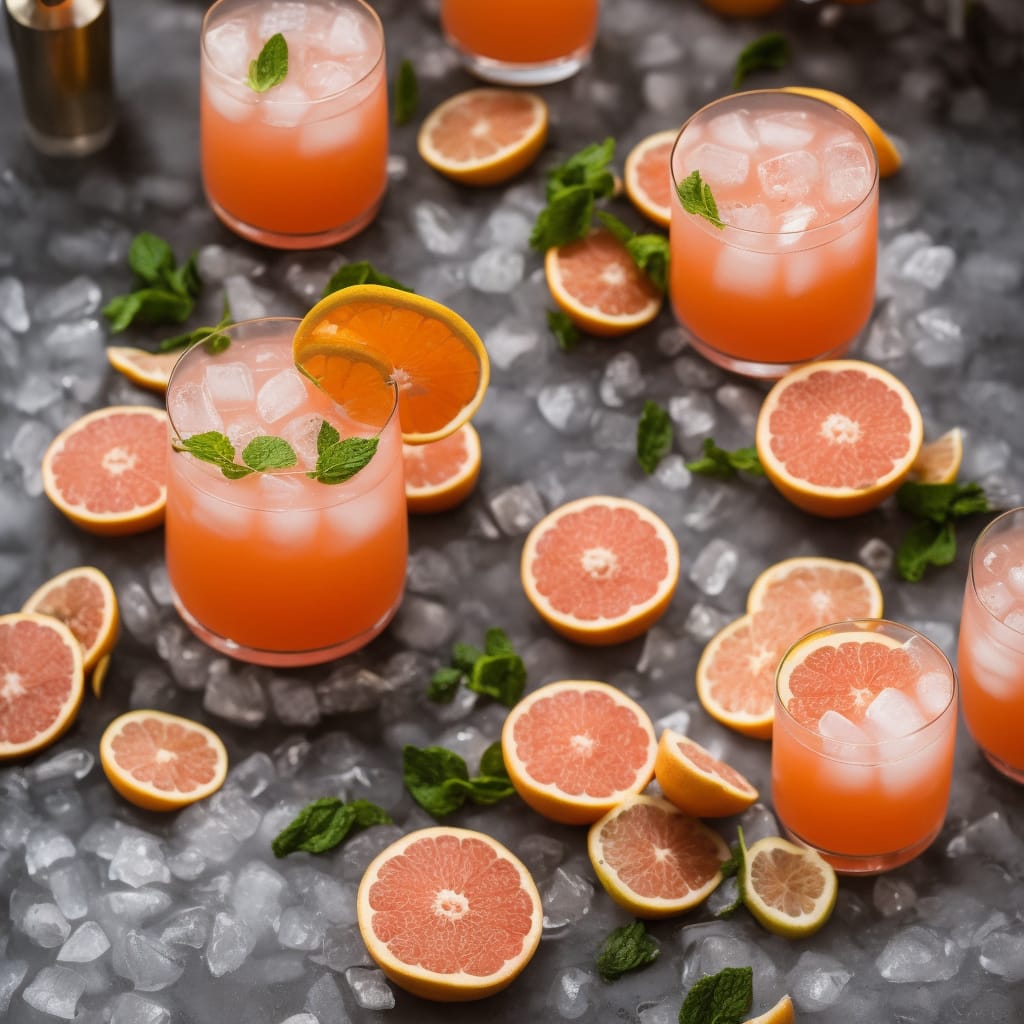 Grapefruit Gin Sour Mocktail