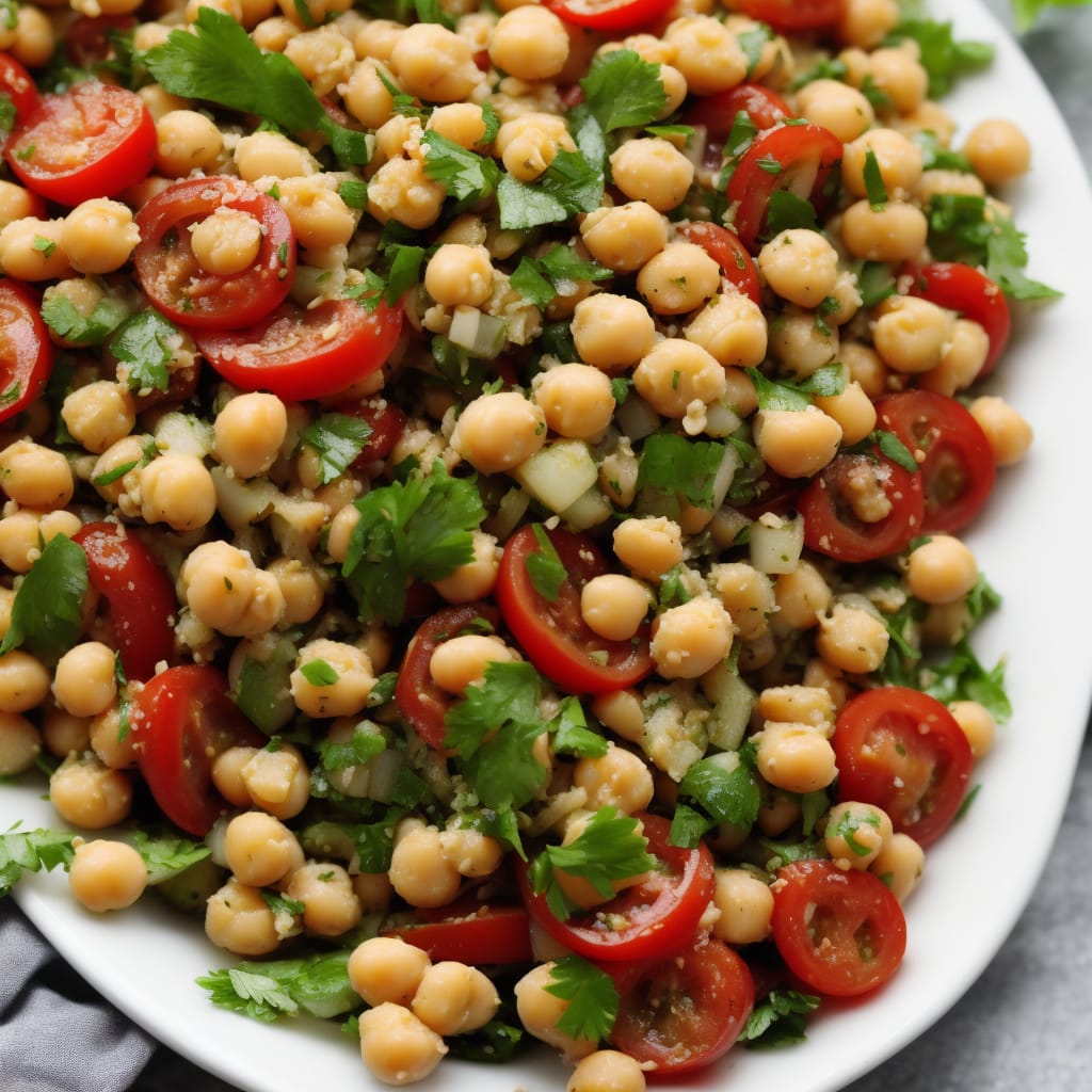 Greek Garbanzo Bean Salad